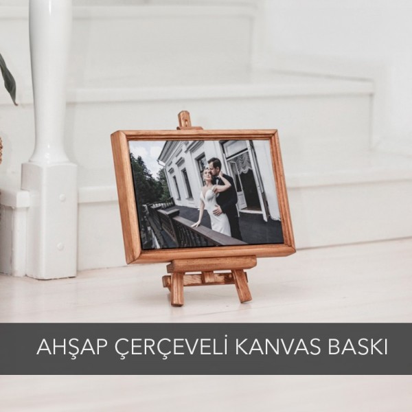 AHŞAP ÇERÇEVELİ KANVAS BASKI